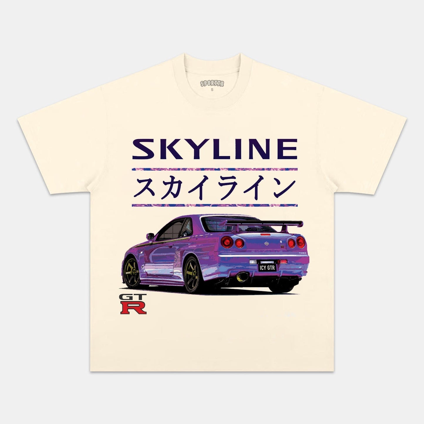 NISSAN SKYLINE GTR JDM RACING TEE Style002