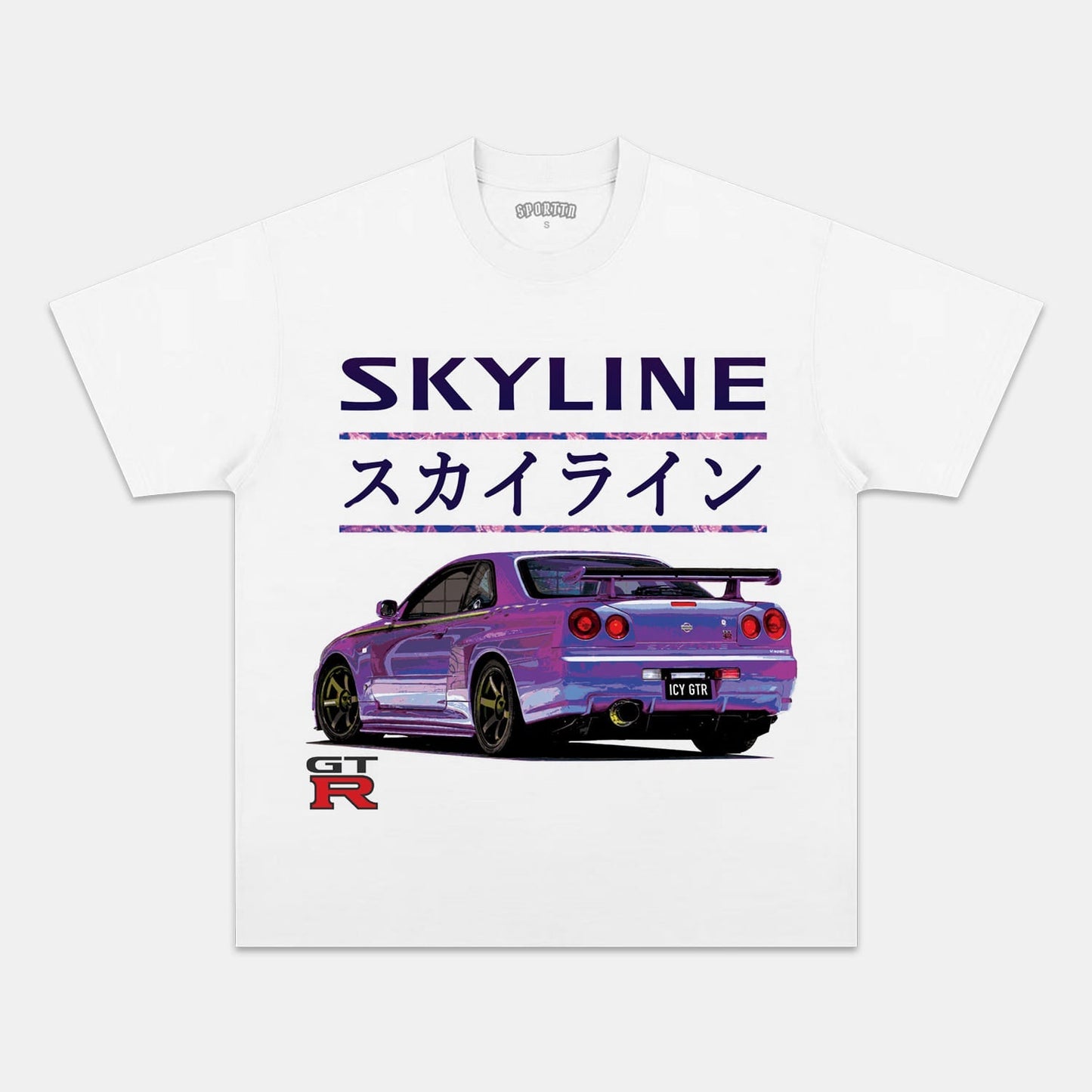 NISSAN SKYLINE GTR JDM RACING TEE Style002