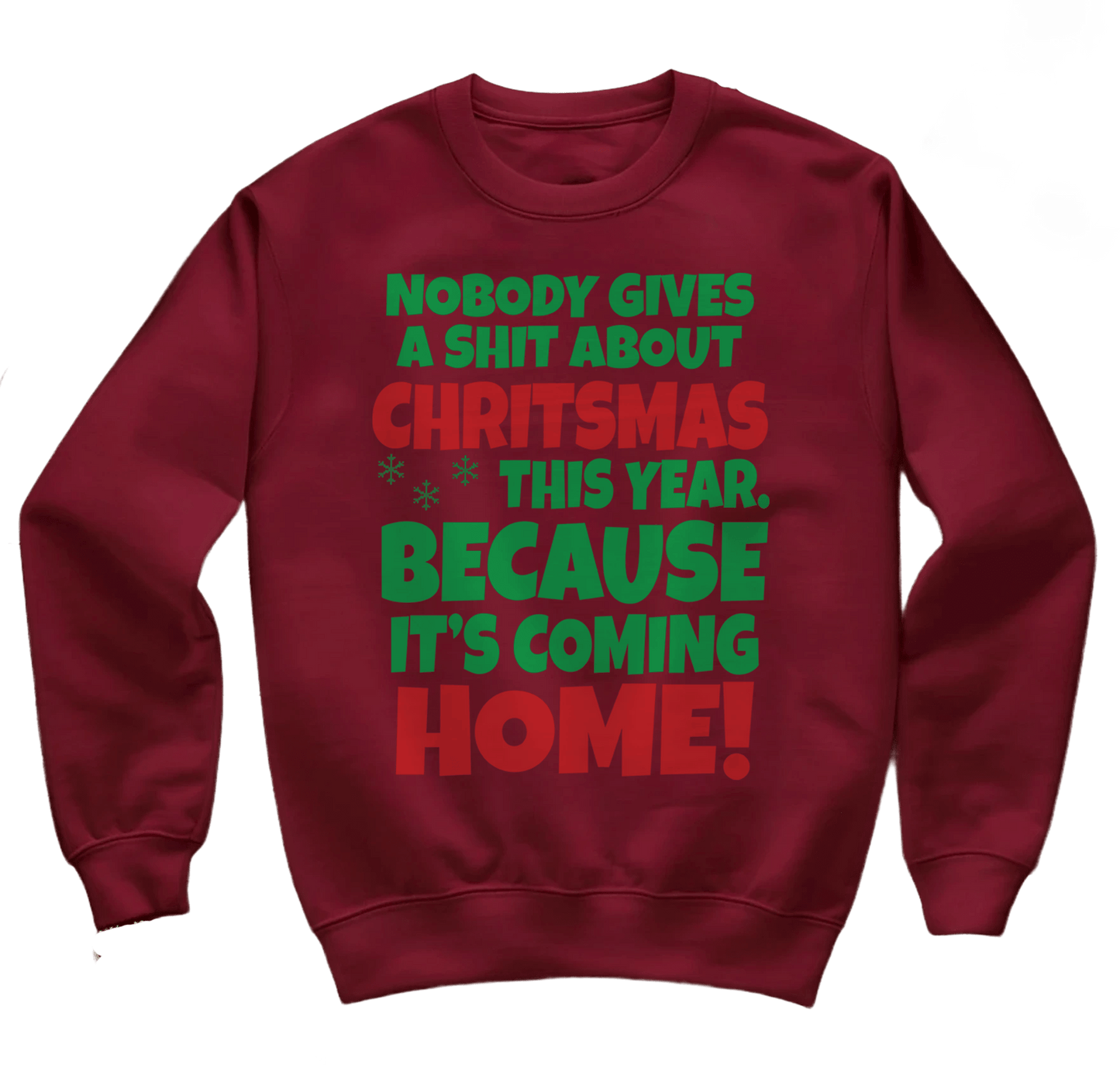 kringle Nobody Gives a Sh*t About Christmas Sweatshirt