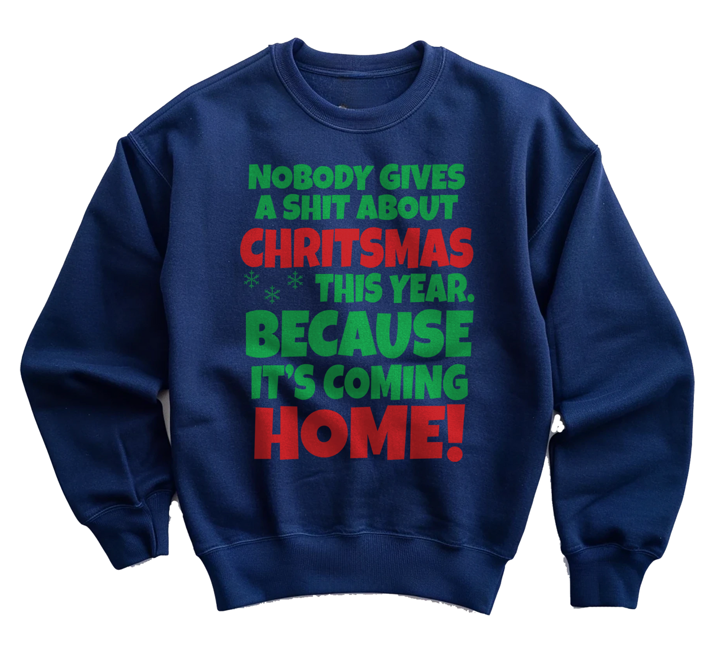 kringle Nobody Gives a Sh*t About Christmas Sweatshirt