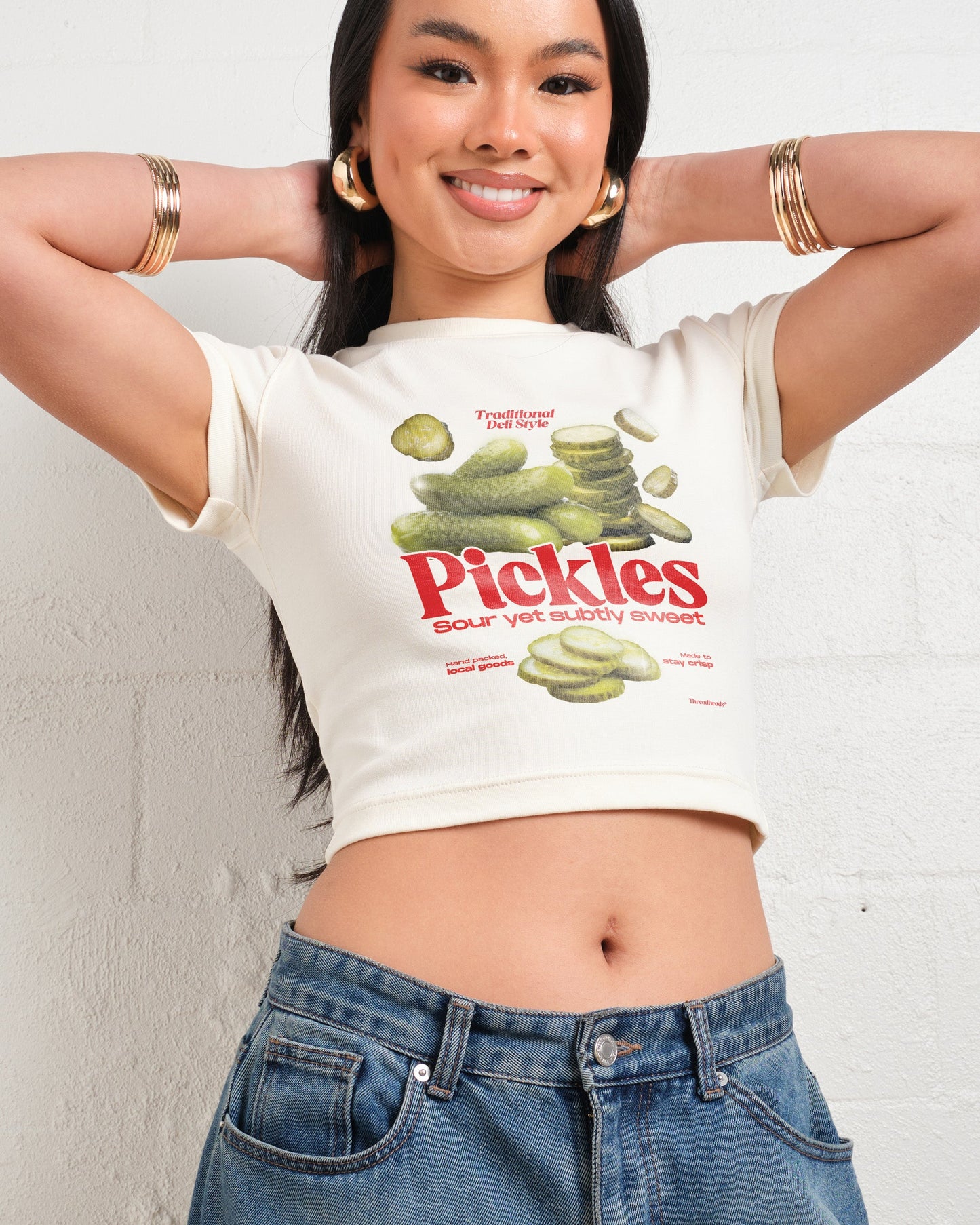 Sour Yet Sweet Pickles Baby Tee
