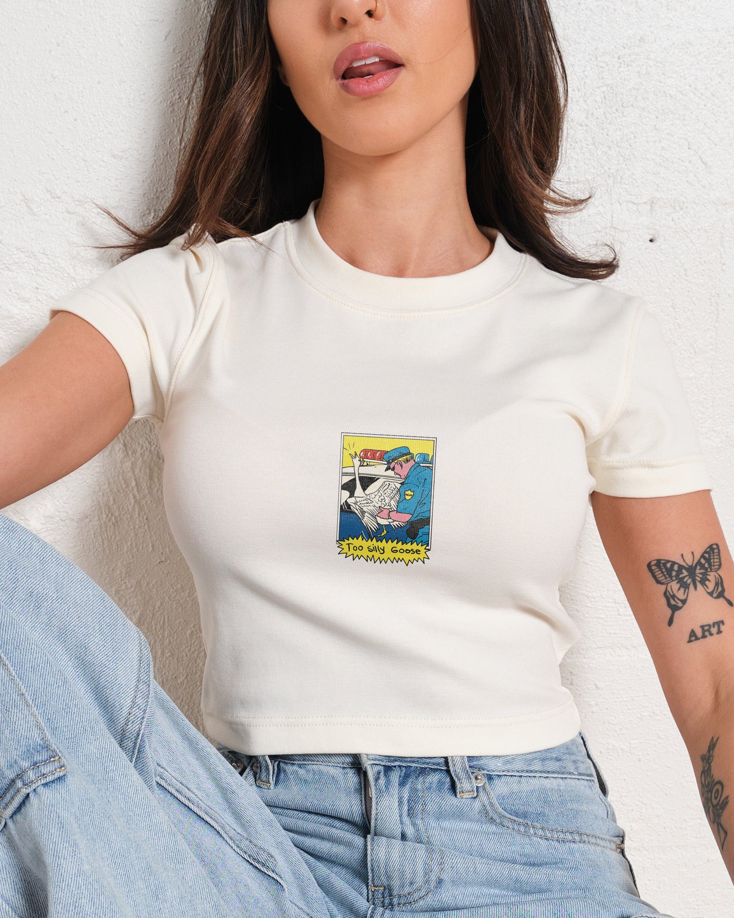 Too Silly Goose Baby Tee