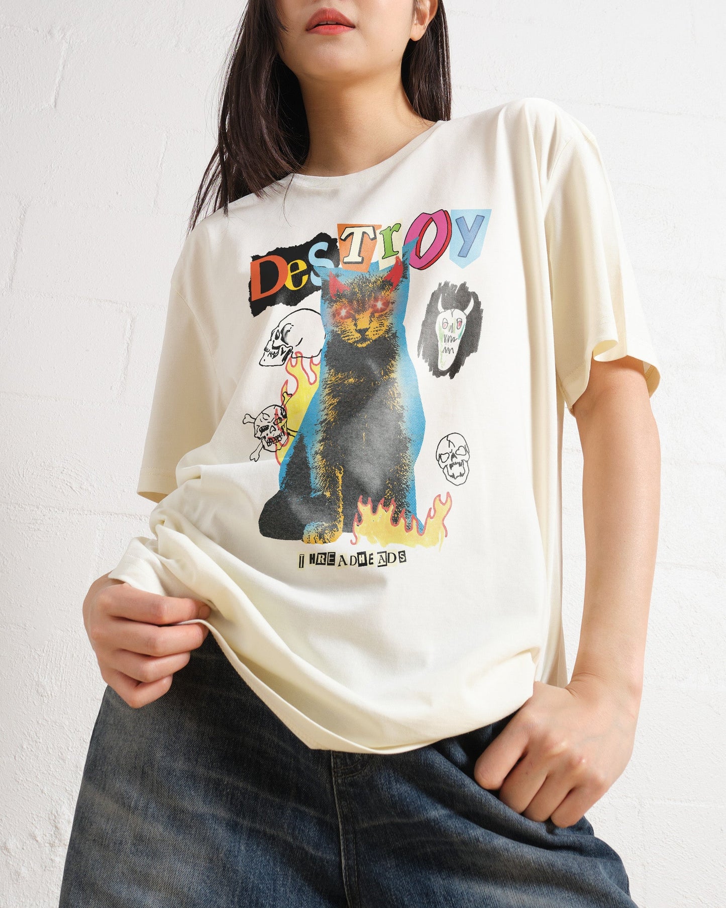 Destroy Cat T-Shirt