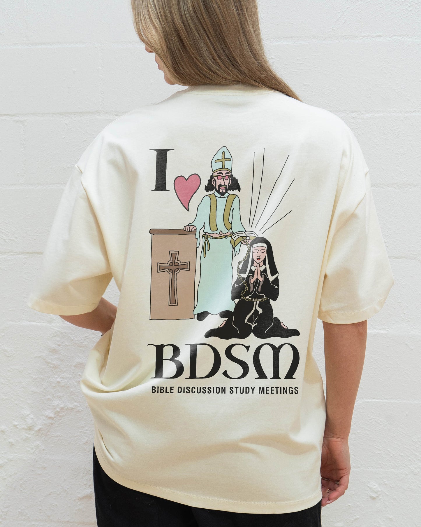 I Love BDSM Oversized Tee