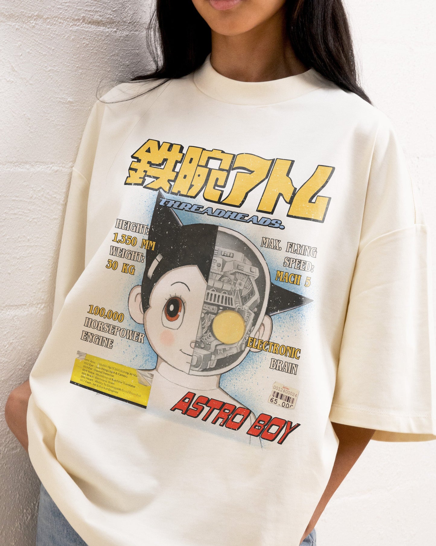 Astro Boy Magazine Oversized Tee Style001