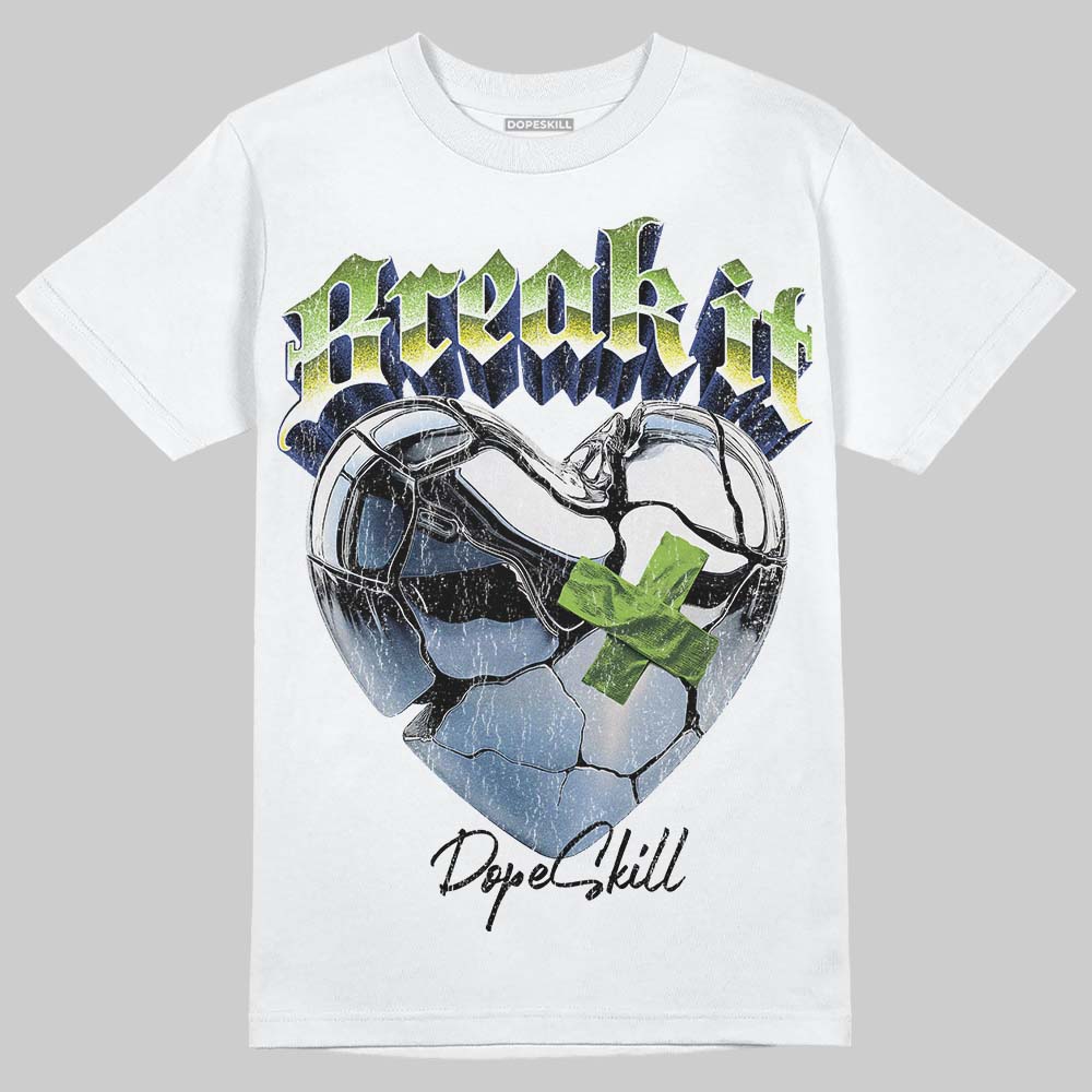 Neon Green Collection DopeSkill T-Shirt Break It Graphic