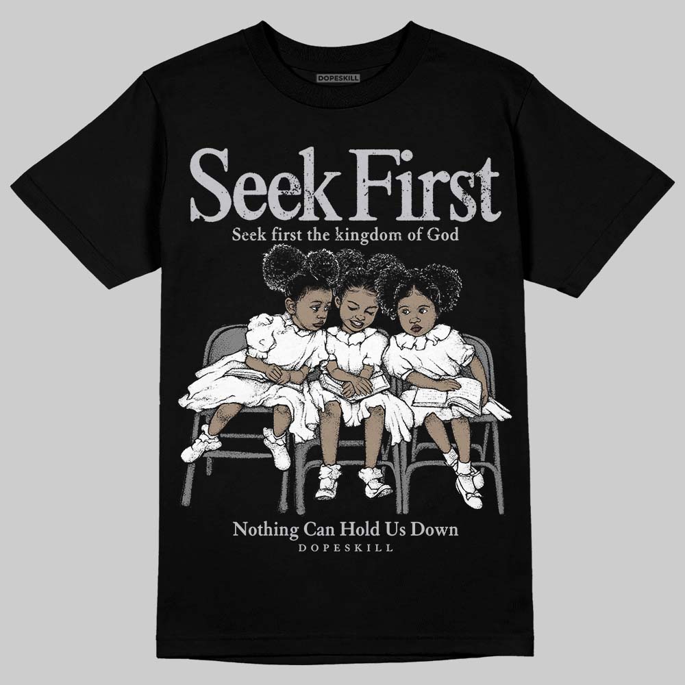 Grey Collection DopeSkill T-Shirt New Seek First Graphic
