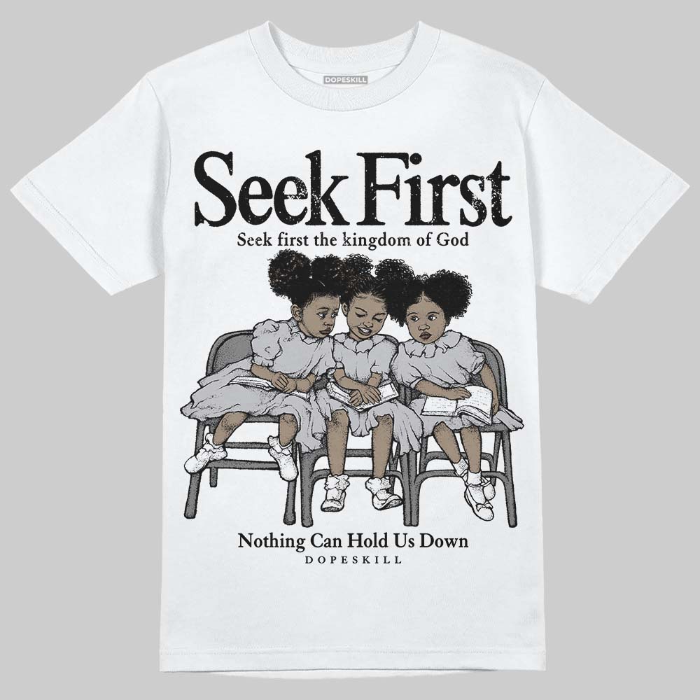 Grey Collection DopeSkill T-Shirt New Seek First Graphic