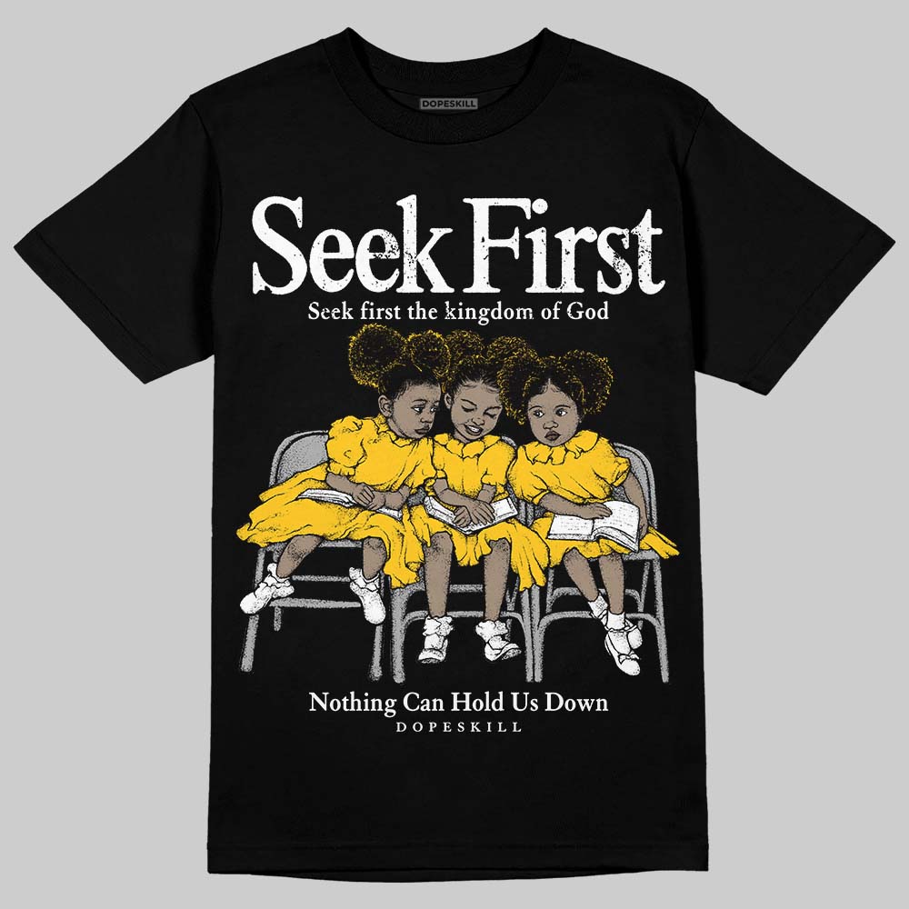 Yellow Collection DopeSkill T-Shirt New Seek First Graphic