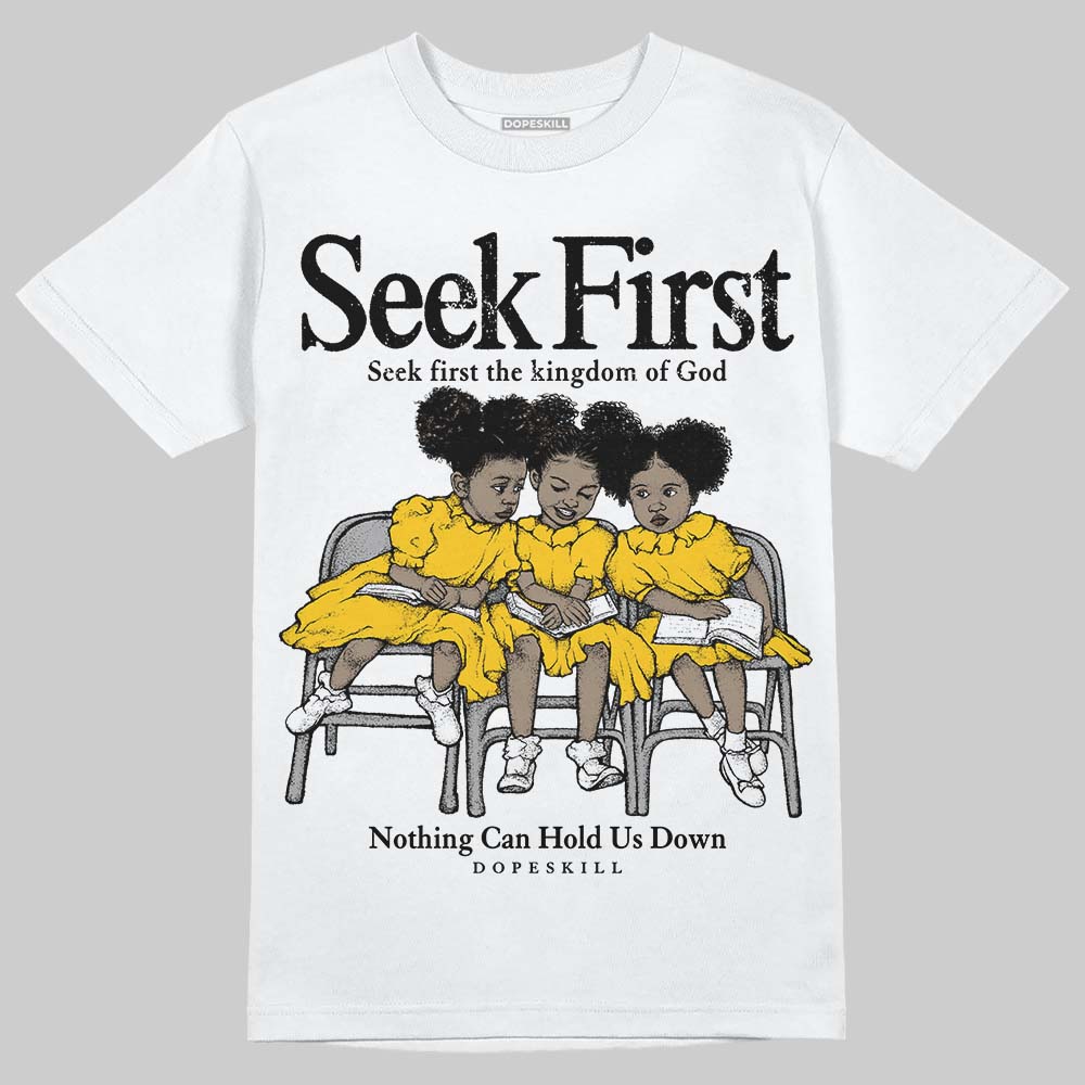 Yellow Collection DopeSkill T-Shirt New Seek First Graphic