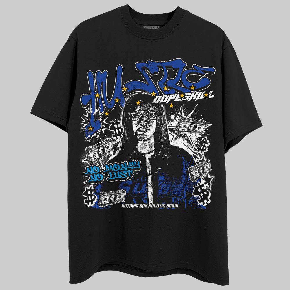 Royal Blue Collection DopeSkill T-Shirt No Money No Lust Graphic