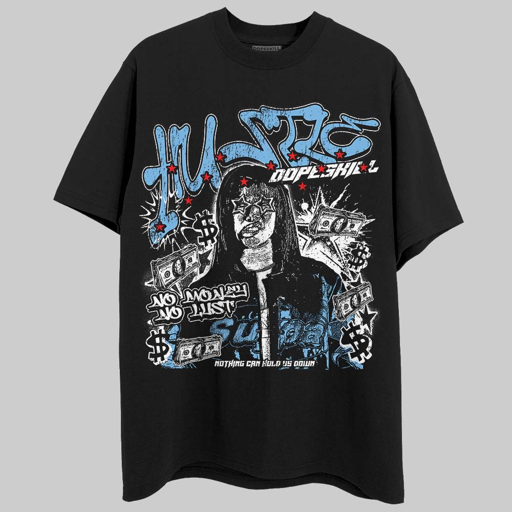 University Blue Collection DopeSkill T-Shirt No Money No Lust Graphic