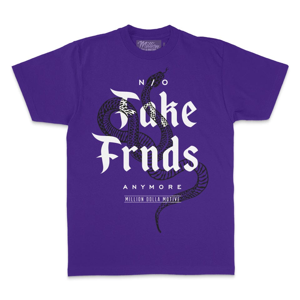 No Fake Friends - Purple T-Shirt