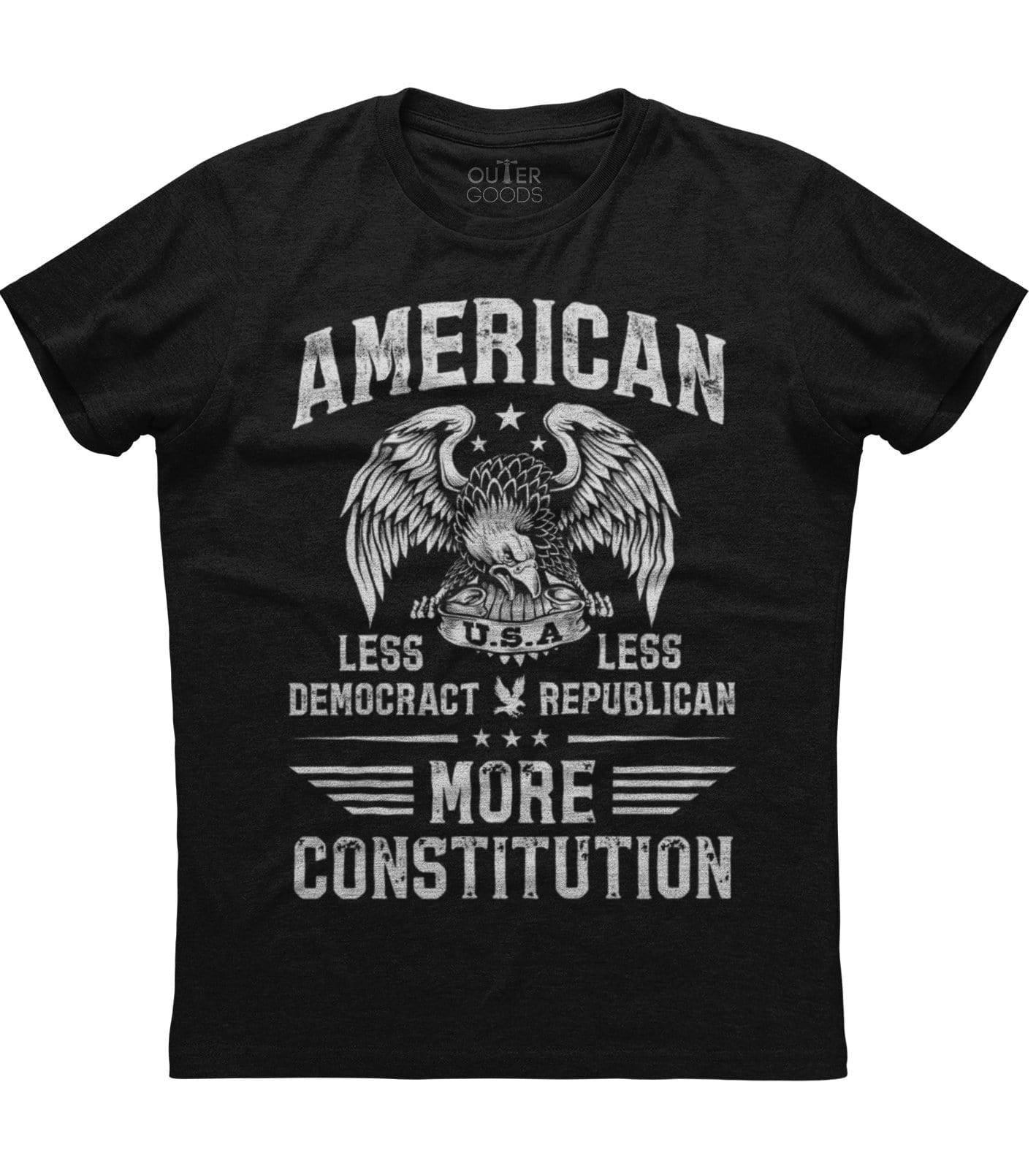 Less Democrat Less Republican American T-Shirt (O)