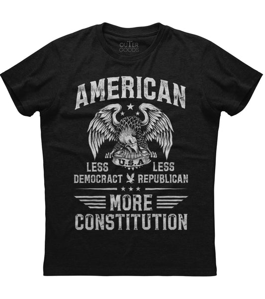Less Democrat Less Republican American T-Shirt (O)