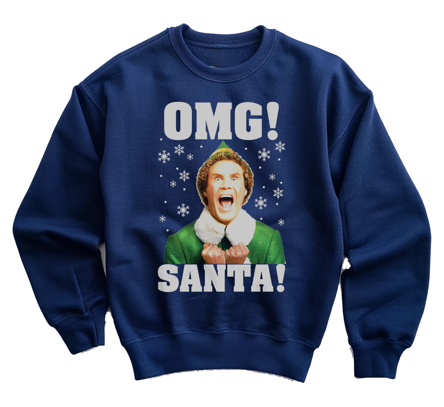 kringle OMG Santa! Buddy Elf sweatshirt