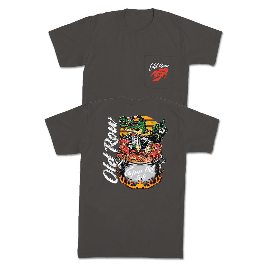 Cajun Hot Tub Pocket Tee