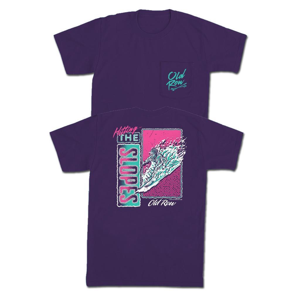 Hitting The Slopes V11 Pocket Tee
