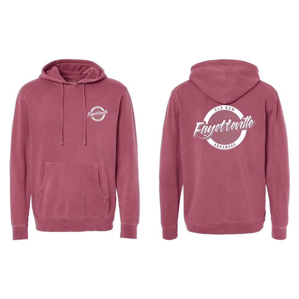 Fayetteville, AR Pigment Dyed Premium Hoodie