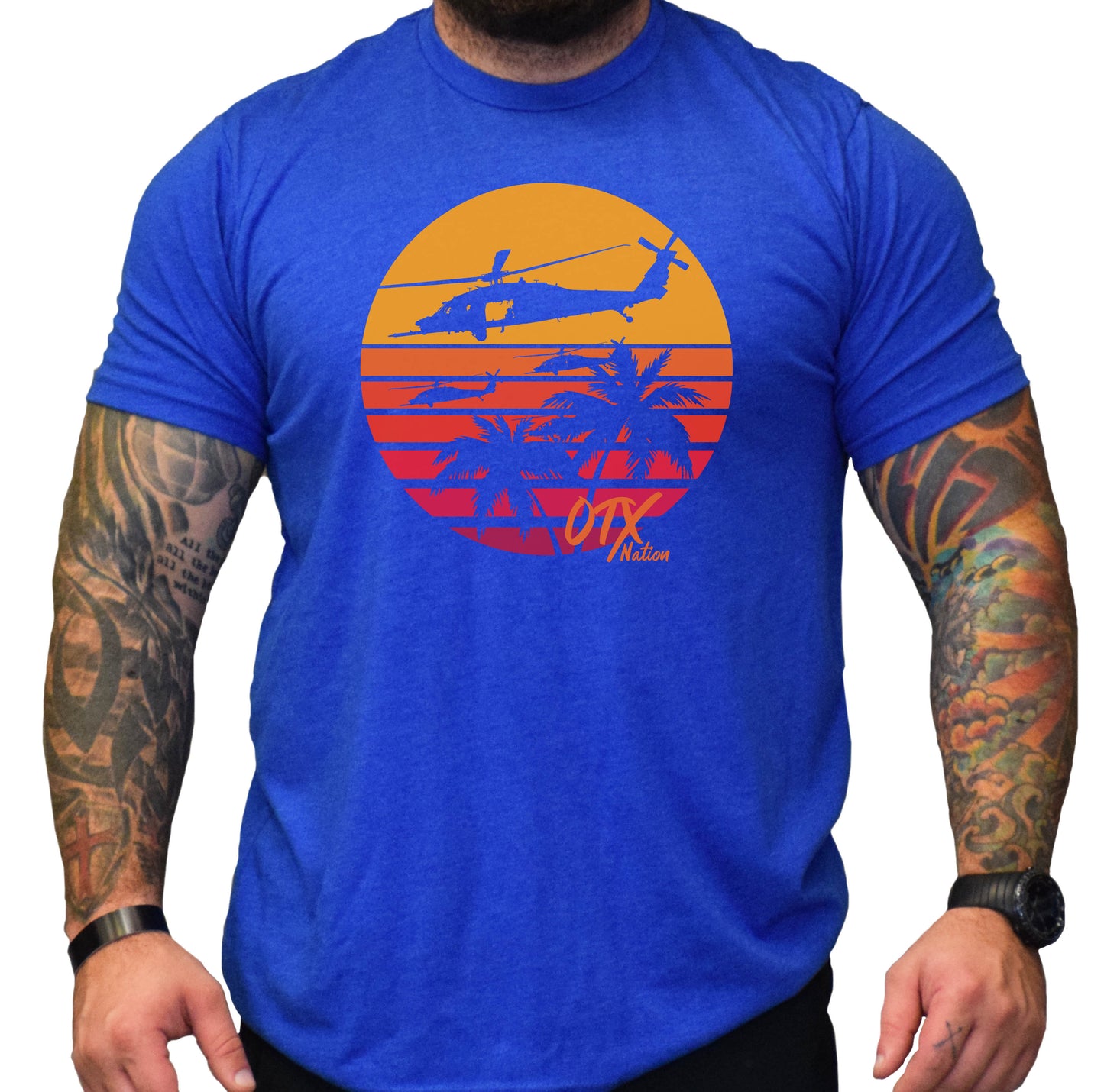OTX Black Hawk Sunset Tee