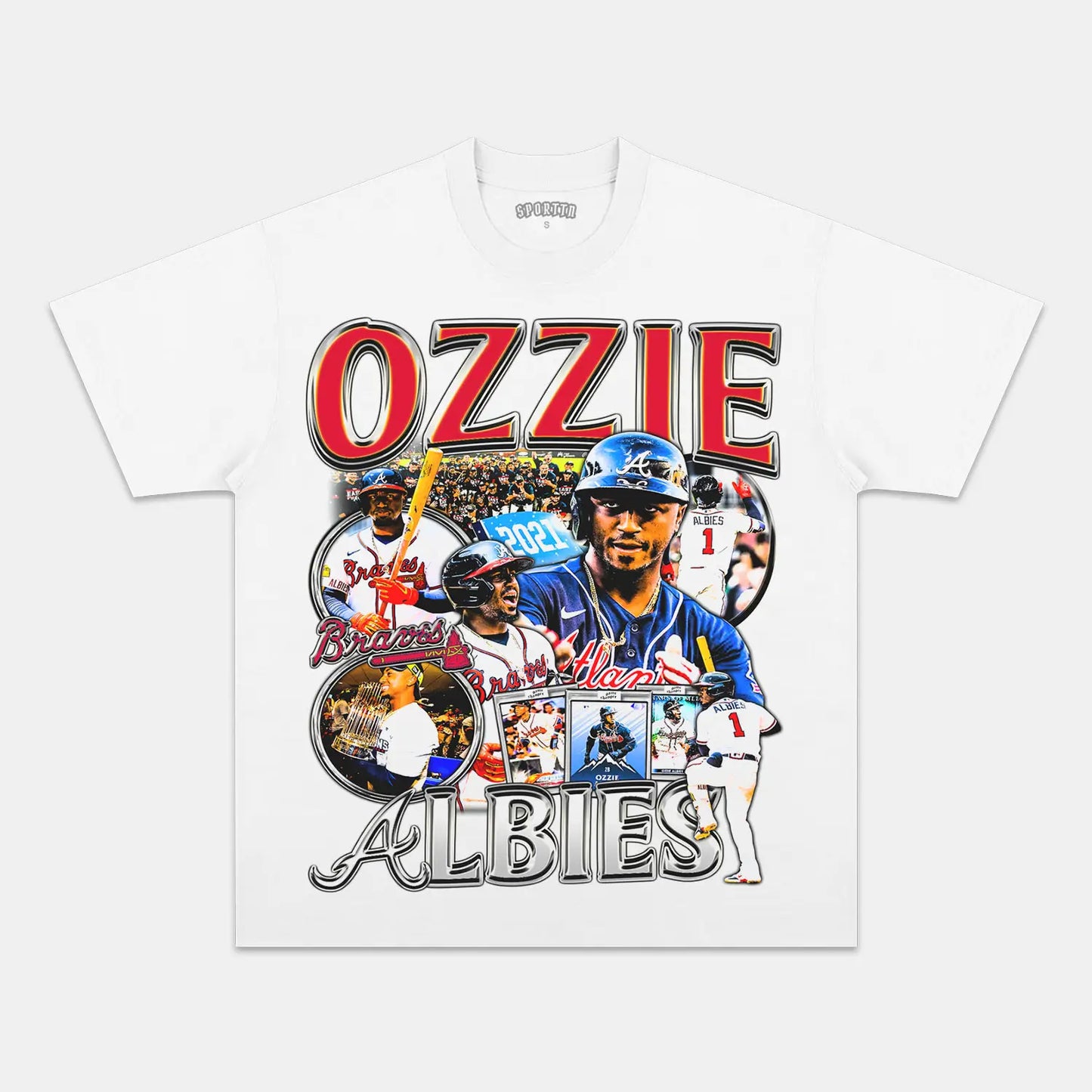 OZZIE ALBIES TEE Style002