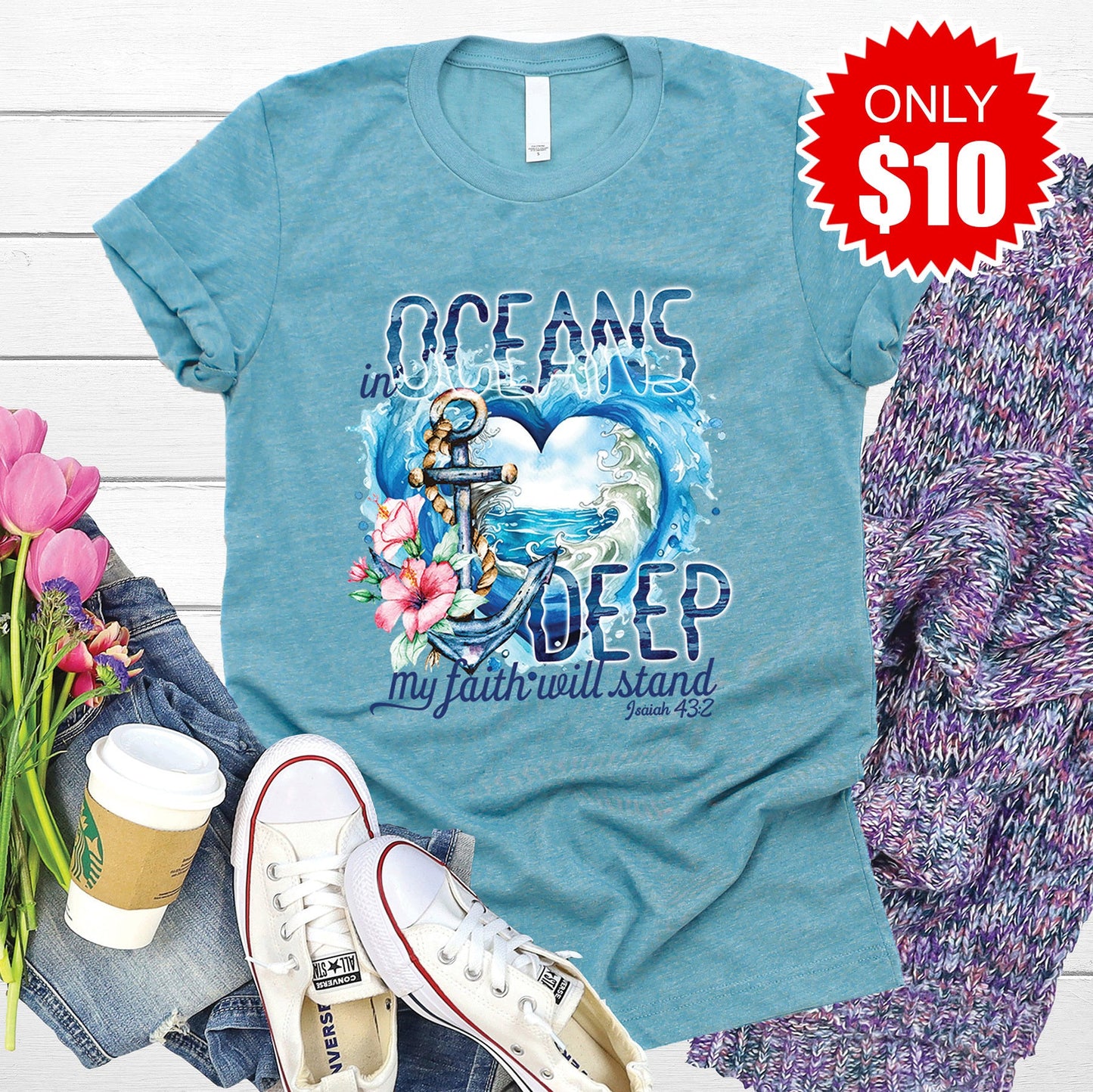 In Oceans Deep Tee - 10