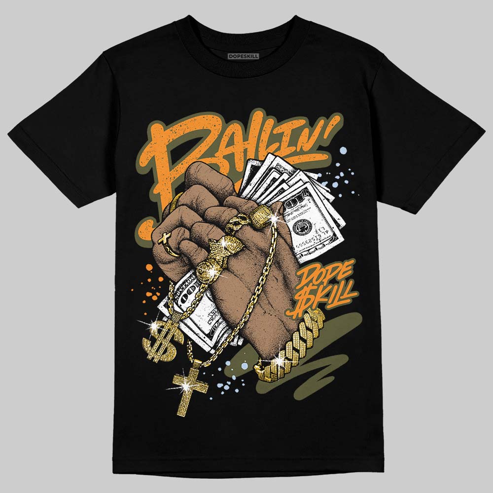 Olive 5s DopeSkill T-Shirt Always Ballin' Graphic