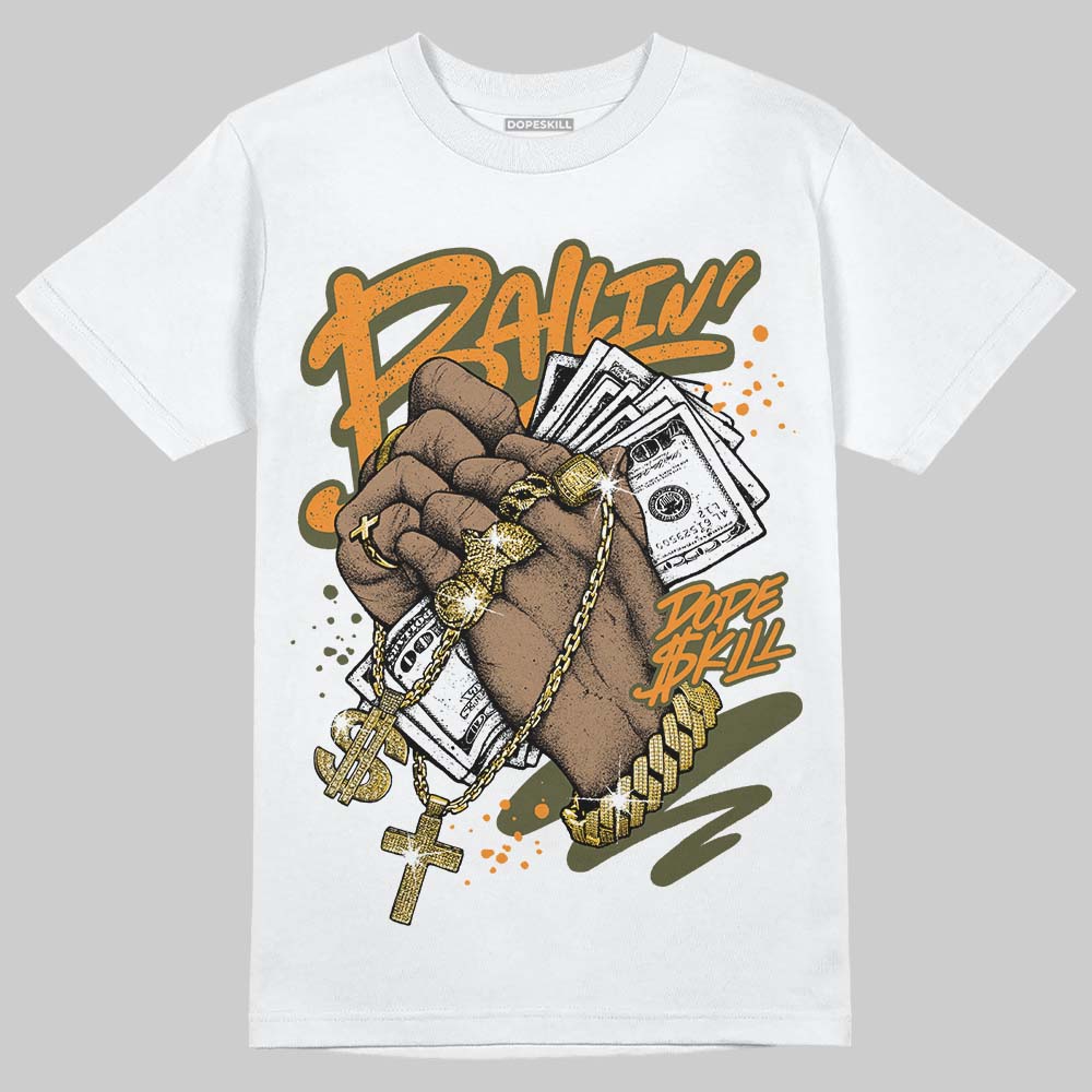 Olive 5s DopeSkill T-Shirt Always Ballin' Graphic