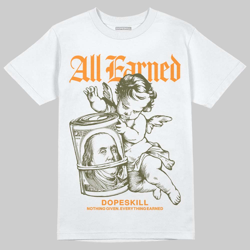 Olive 5s DopeSkill T-Shirt All Earned Graphic