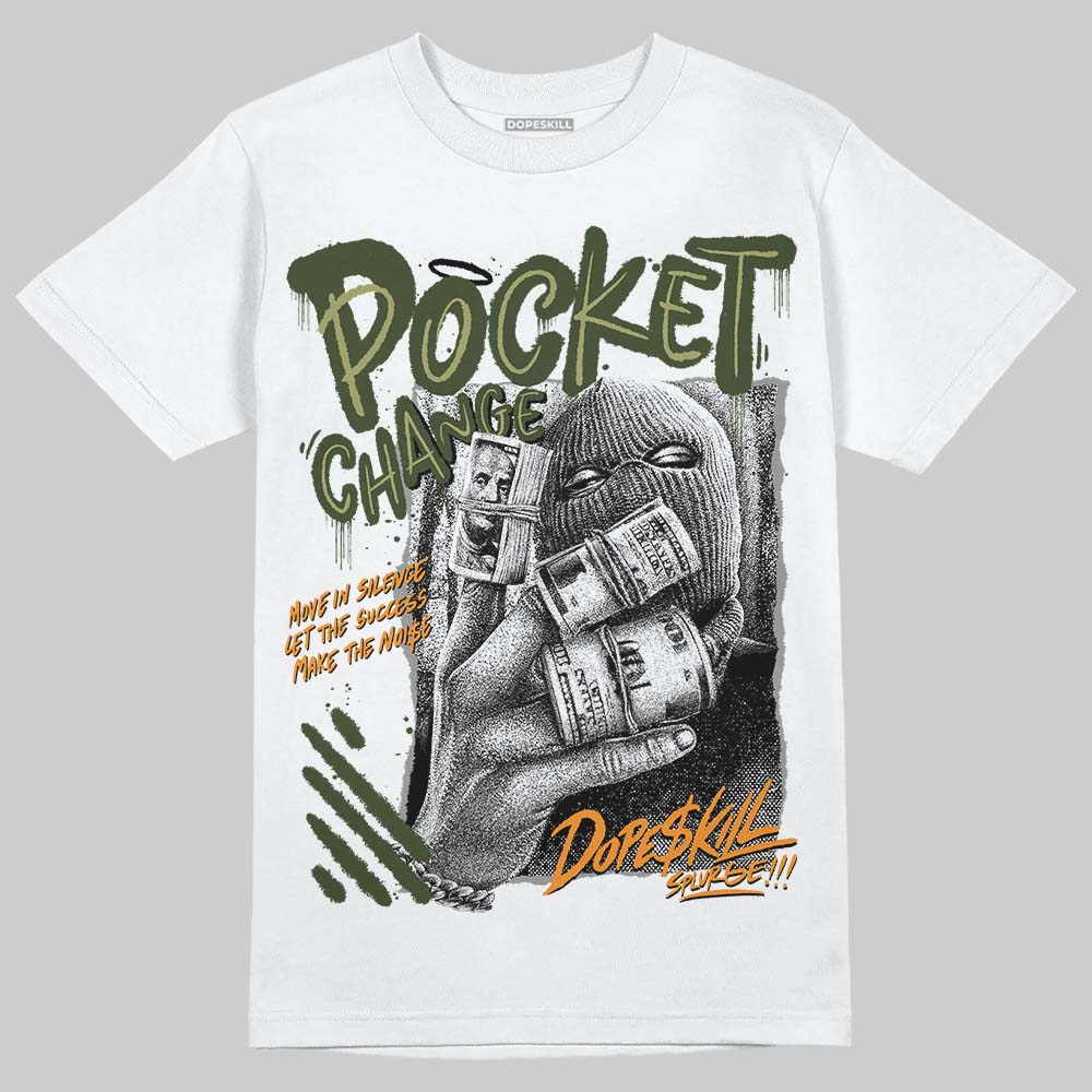 Olive Collection DopeSkill T-Shirt Pocket Change Graphic