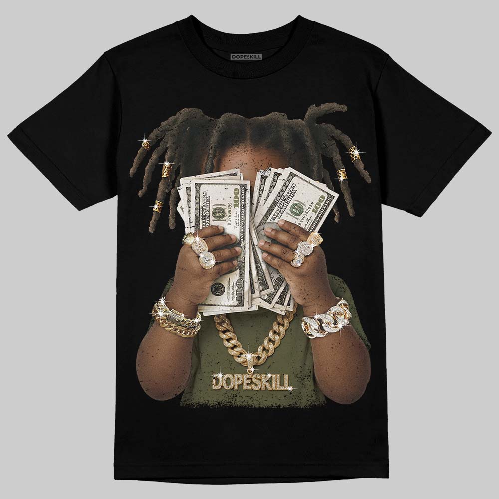 Olive Collection DopeSkill T-Shirt Rich Youth Graphic