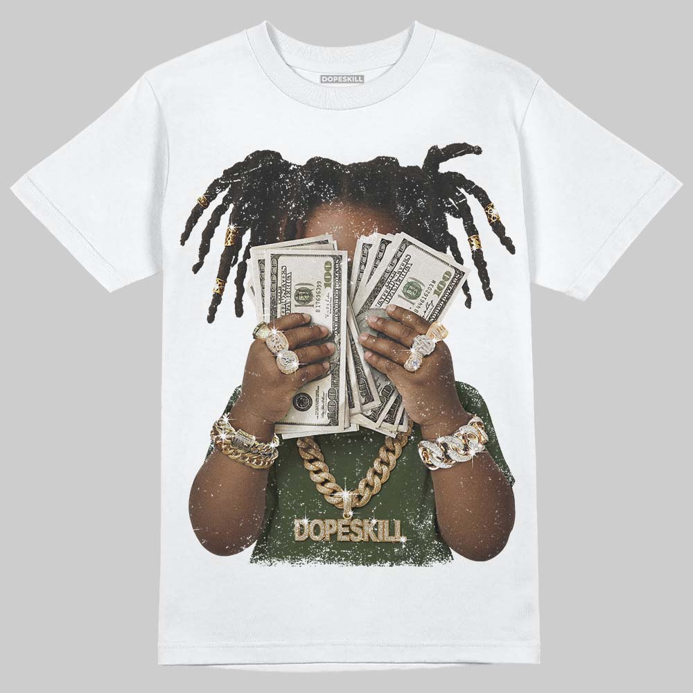 Olive Collection DopeSkill T-Shirt Rich Youth Graphic