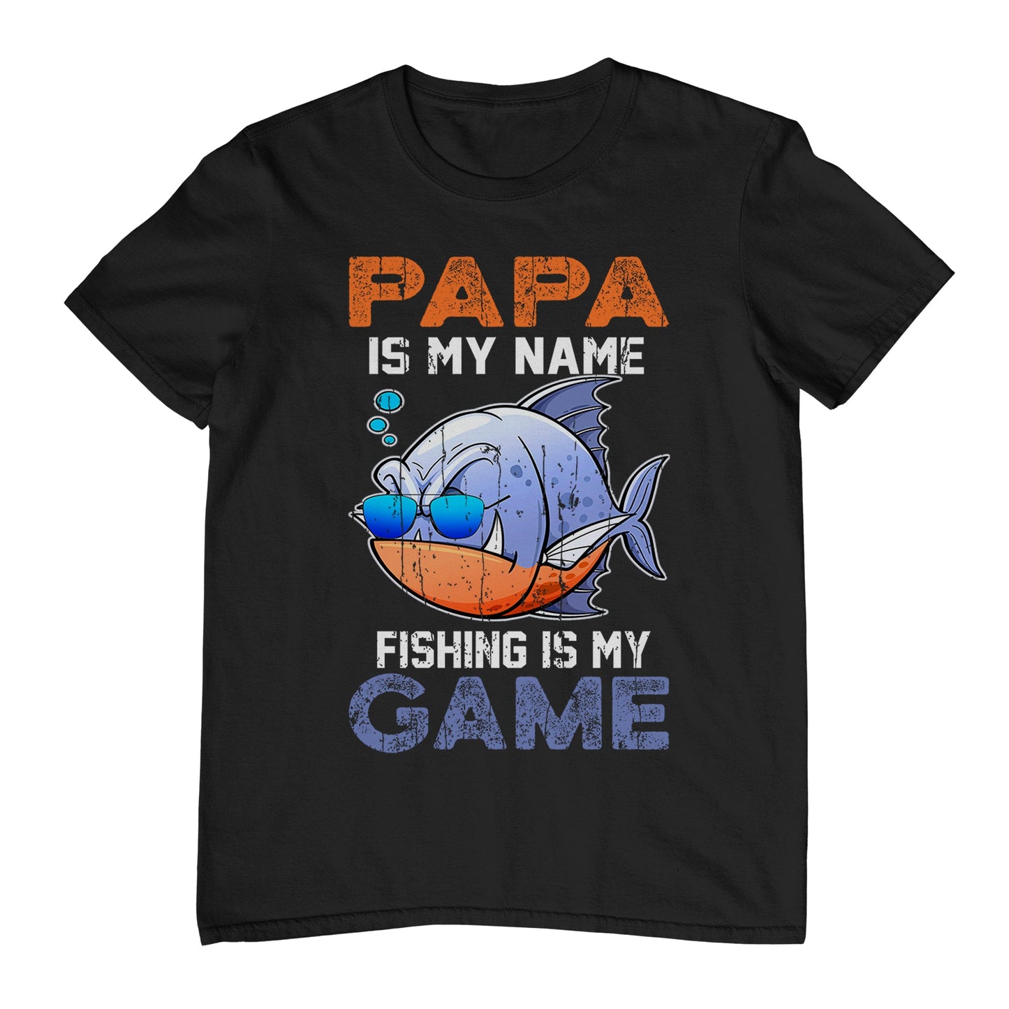 Papa Fish Game Piranah TShirt