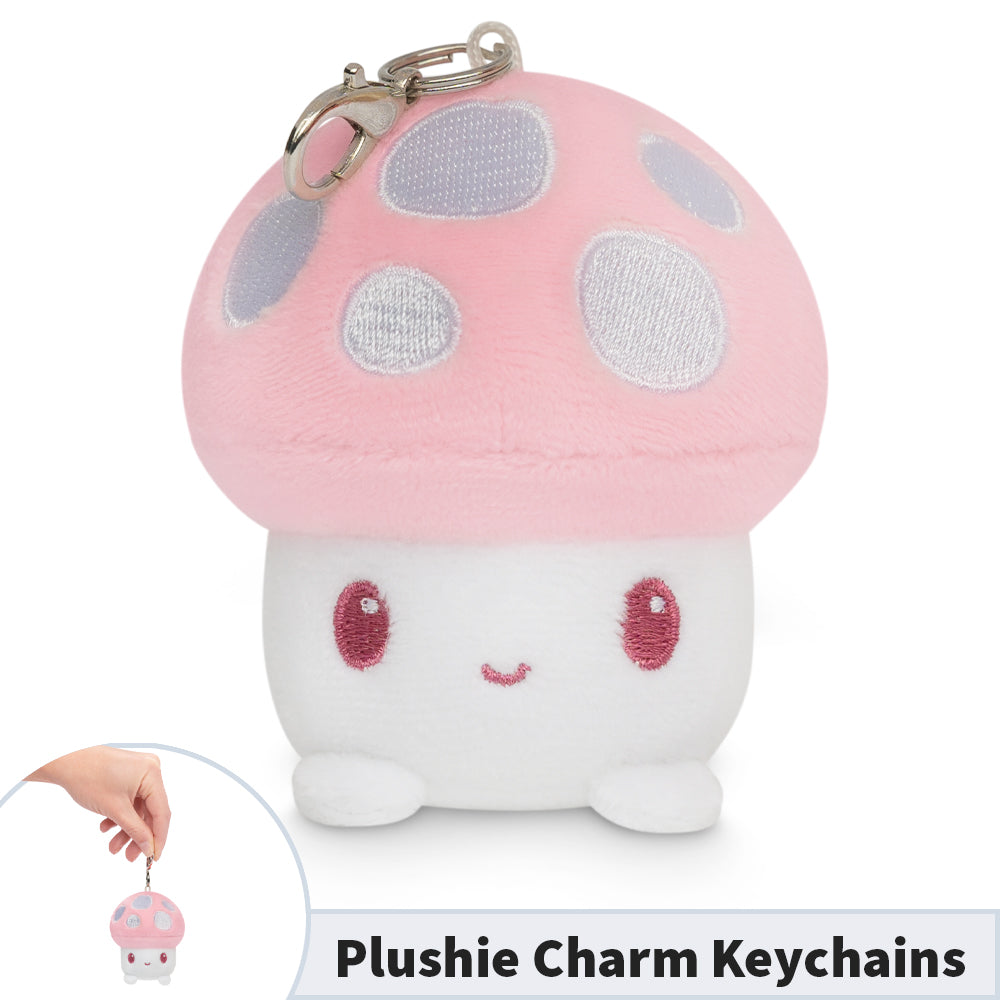 TeeTurtle Mushroom Plushie Charm Keychain