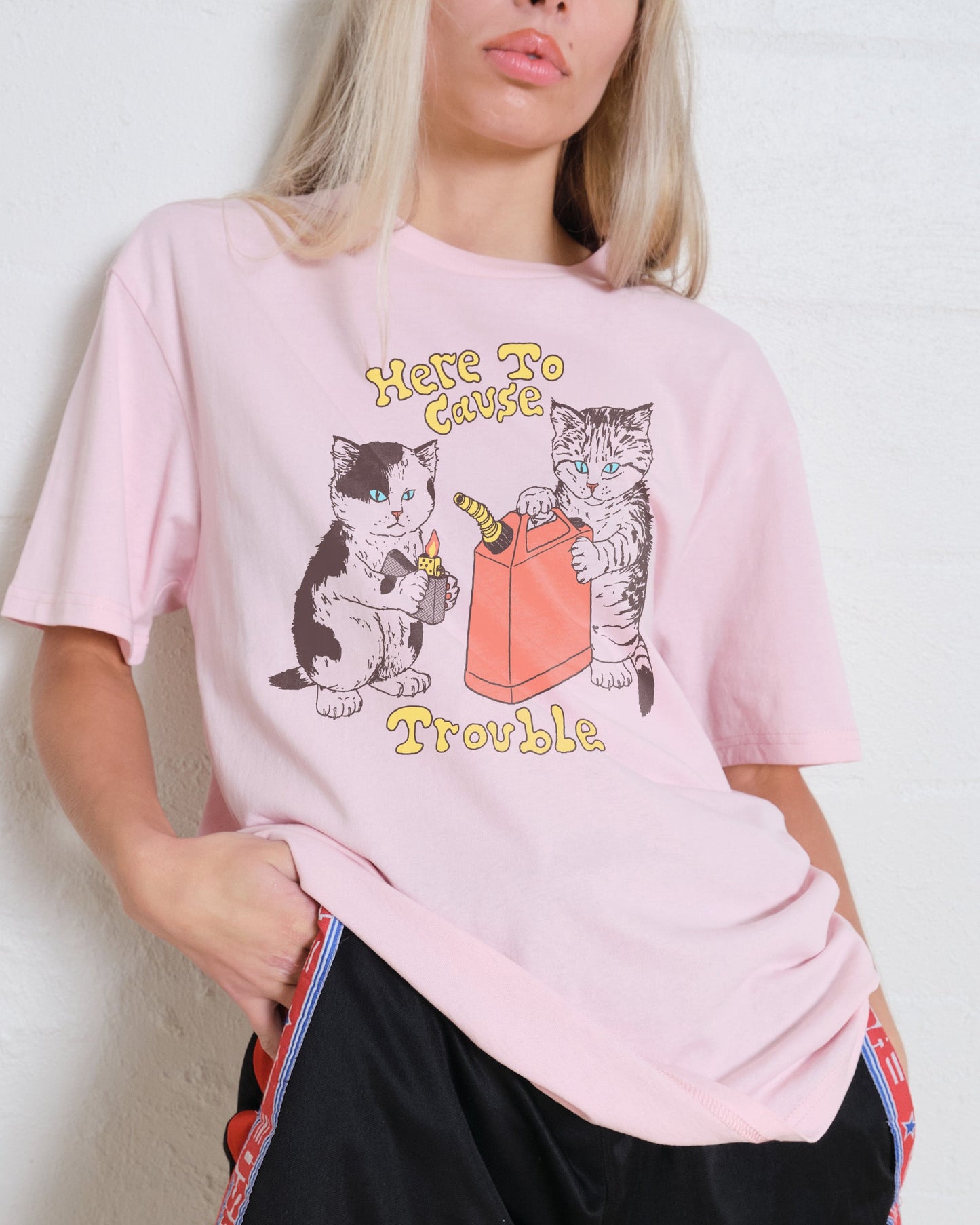 Here to Cause Trouble T-Shirt