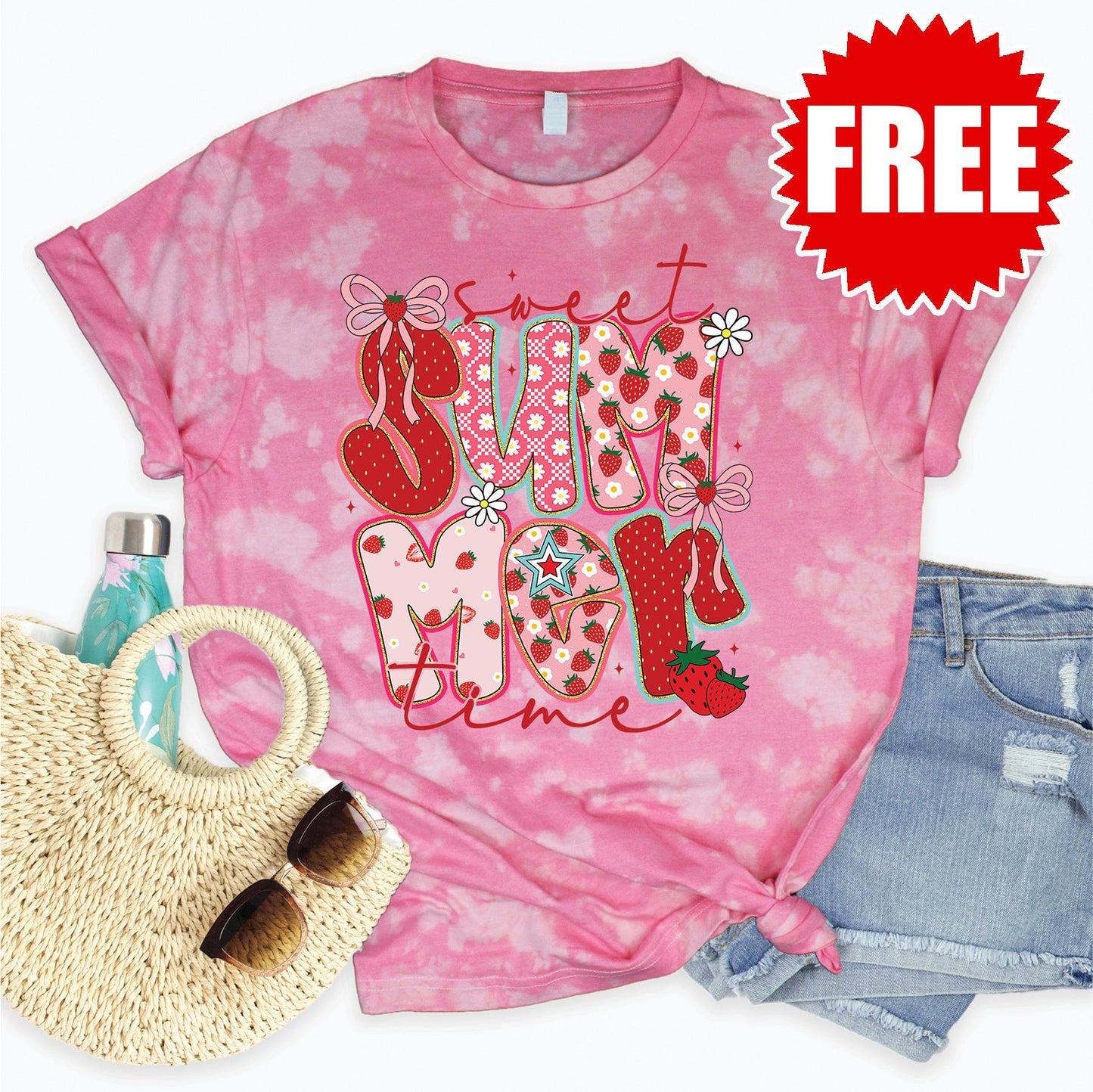 Summer Time  Tee - 0