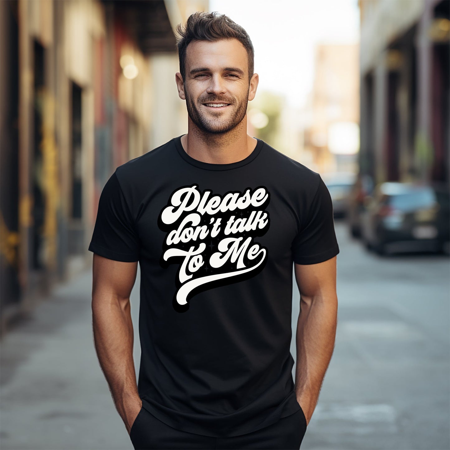 Please Don't Talk to Me Tee
