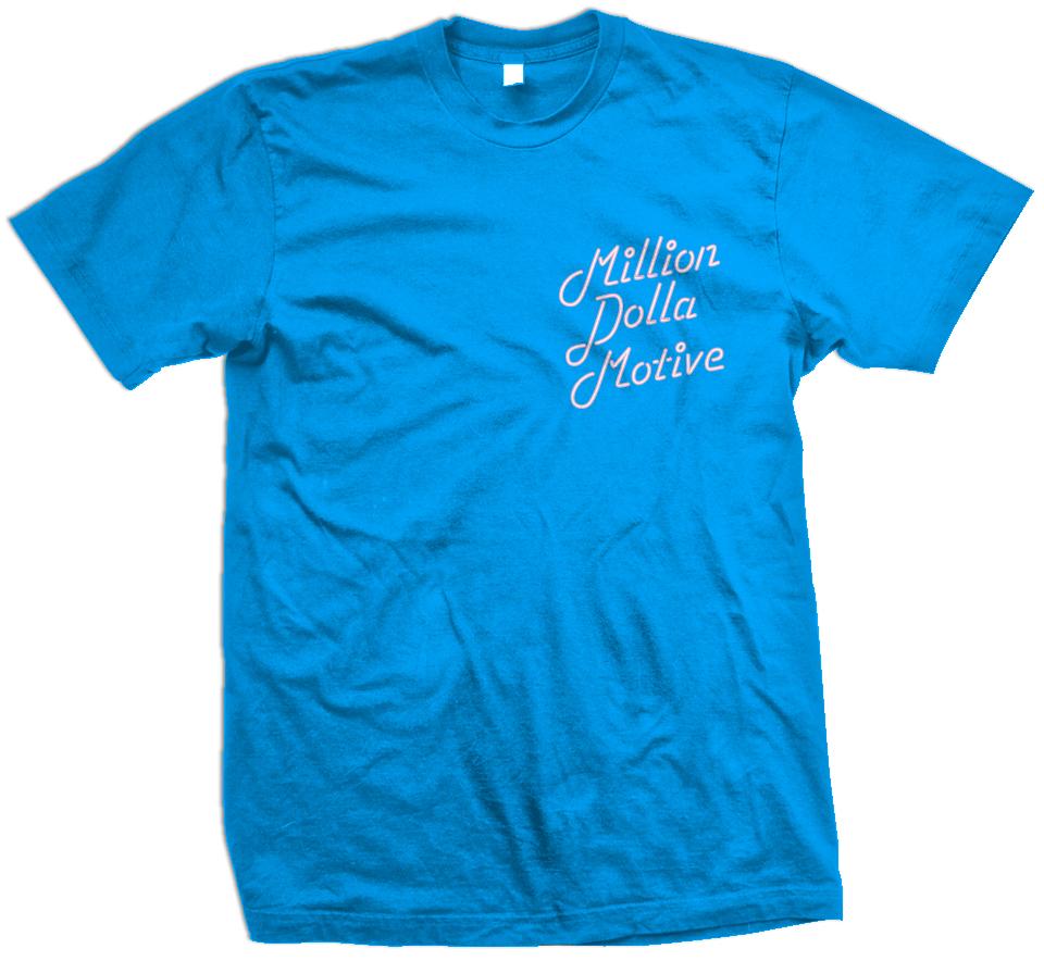 Pole Dancer Money - Turquoise Blue T-Shirt