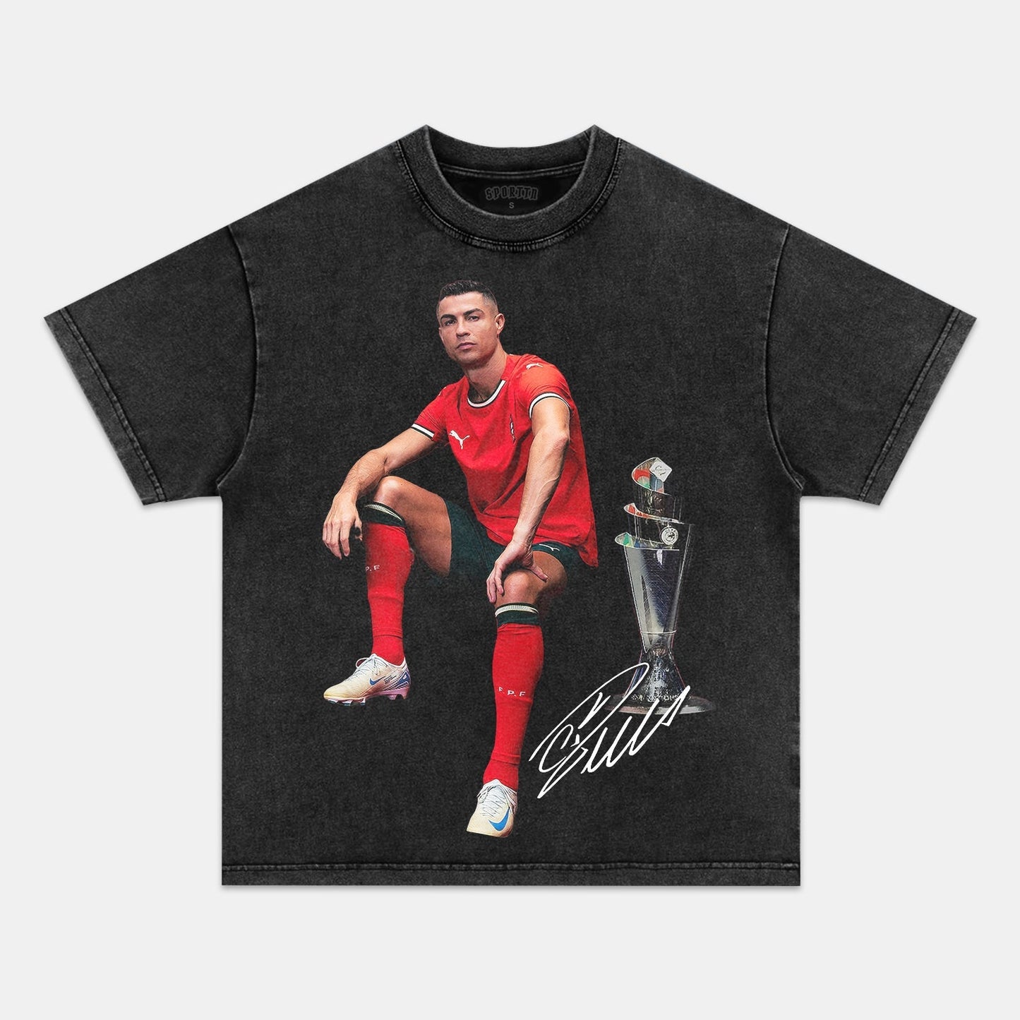 PORTUGAL NATIONAL FOOTBALL TEAM TEE 6.9 Style003