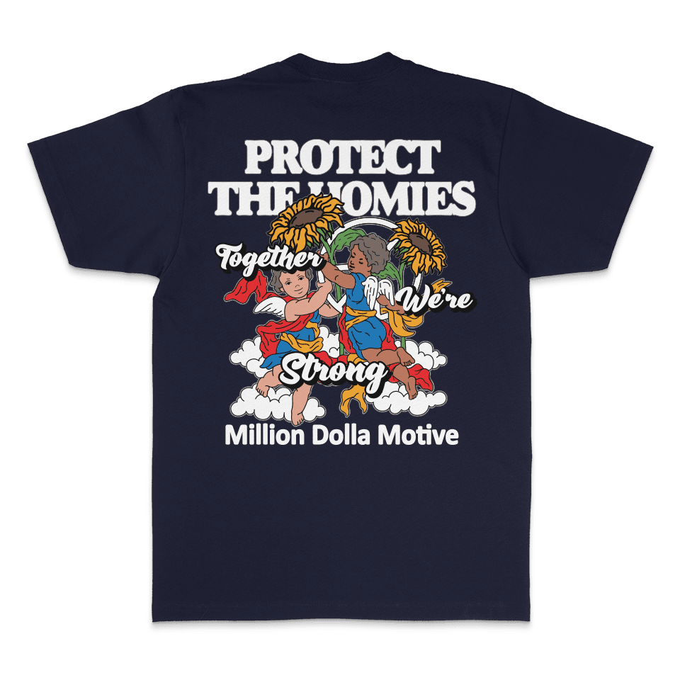 Protect the Homies - Navy T-Shirt