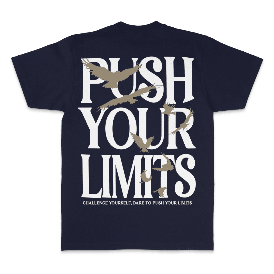 Push Your Limits - Navy T-Shirt