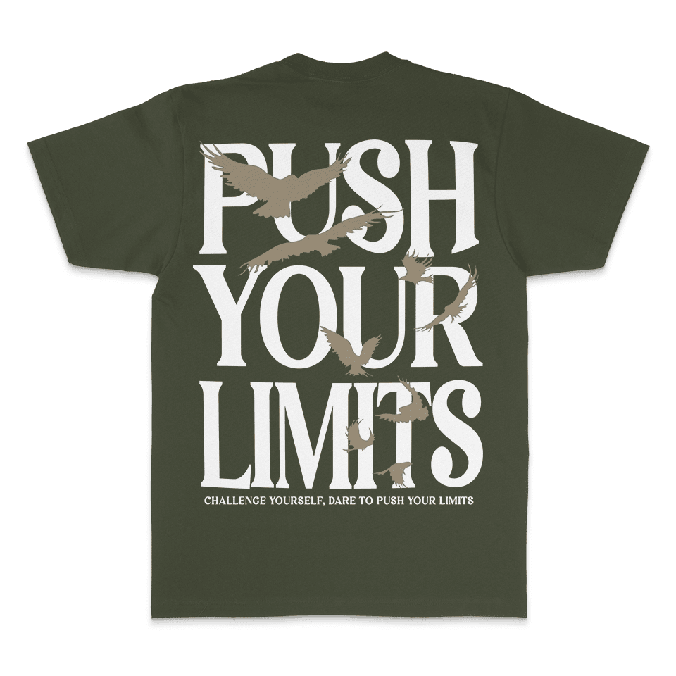 Push Your Limits - Olive T-Shirt
