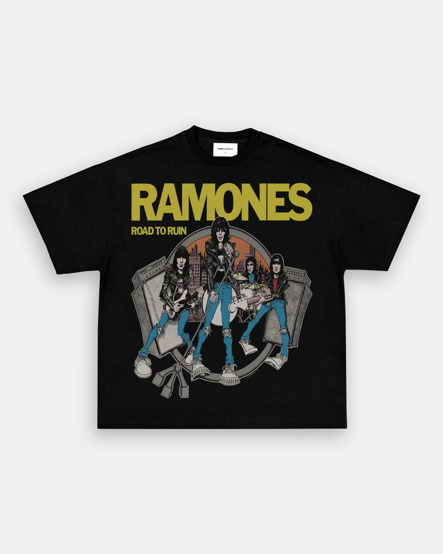 RAMONES ROAD TO RUIN TEE Style001