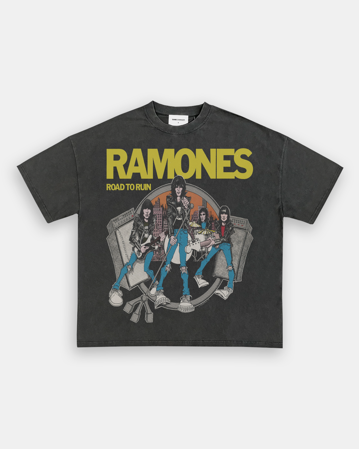 RAMONES ROAD TO RUIN TEE Style001