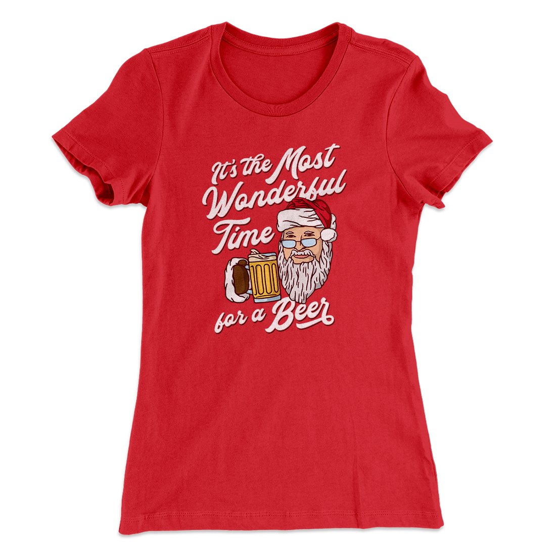 It's The Most Wonderful Time For A Beer Women's T-Shirt
