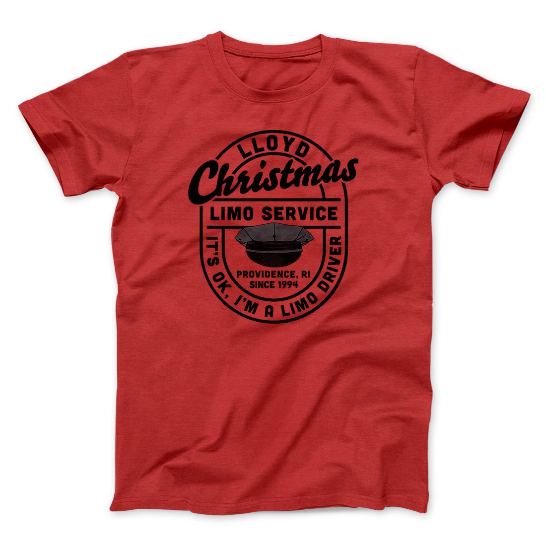 Lloyd Christmas Limo Service Funny Movie Men/Unisex T-Shirt
