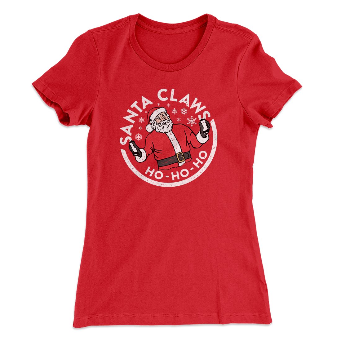 Santa Claws Women's T-Shirt