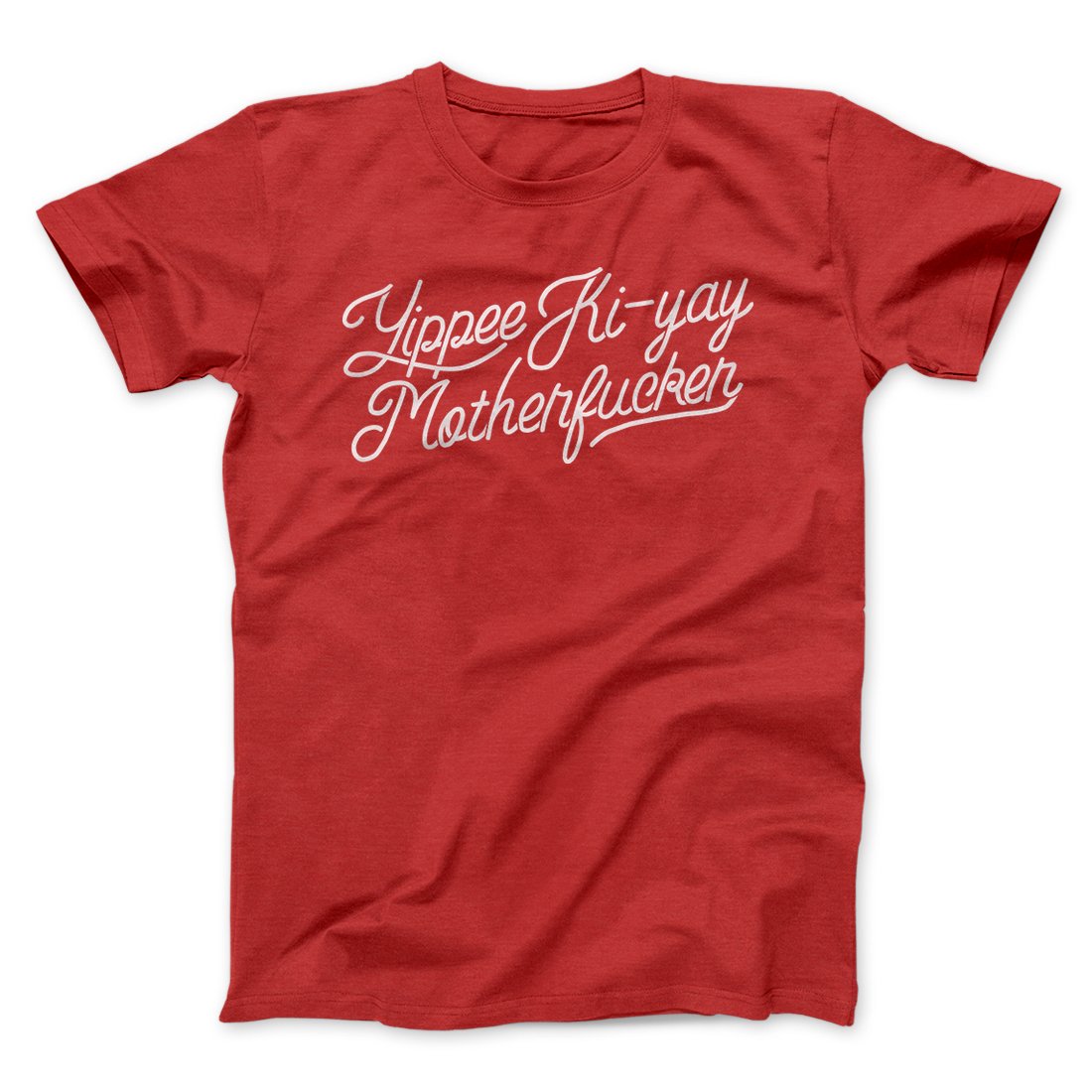 Yipee Ki-Yay Funny Movie Men/Unisex T-Shirt