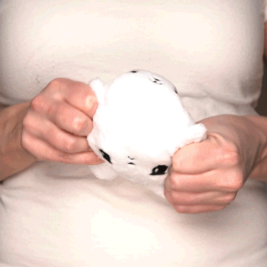 TeeTurtle Reversible Bear Plushie