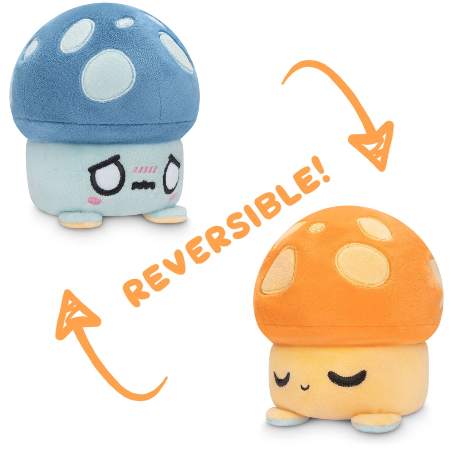 TeeTurtle Reversible Mushroom Plushie